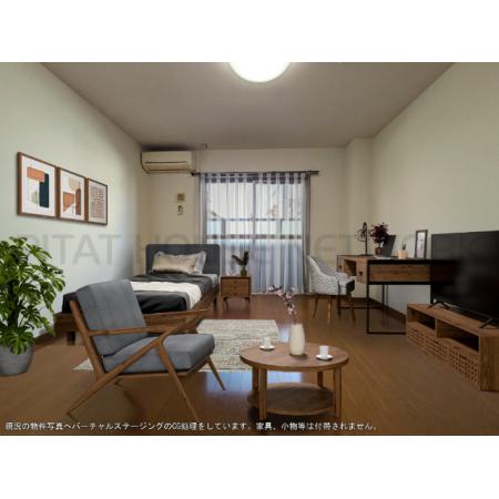 写真にCG処理をしています。家具なしです