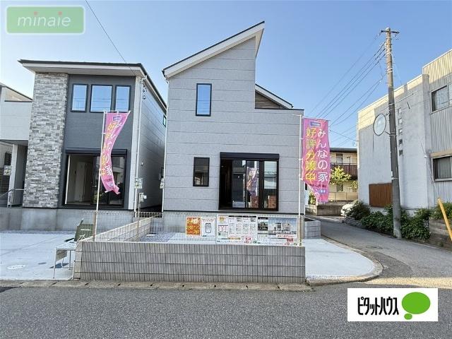 LDK23帖　リビングイン階段　床暖房　吹抜け　牧の原　1号棟 外観