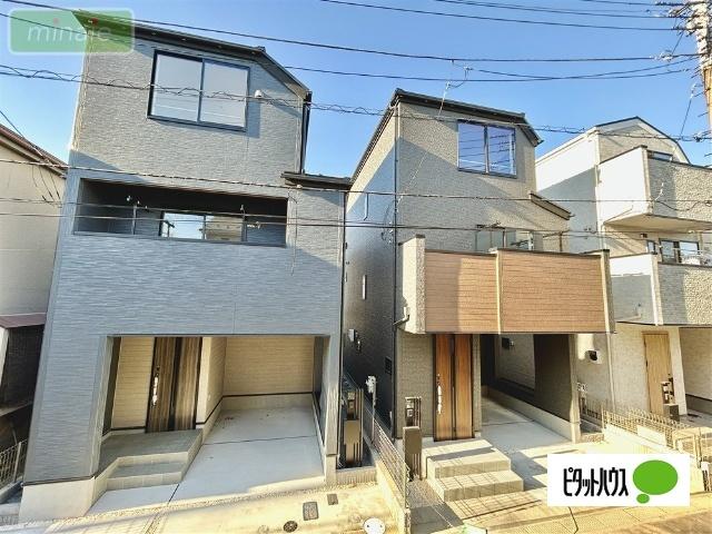 小学校8分　シューズクローク付き　ZEH水準仕様　本行徳　３号棟 外観
