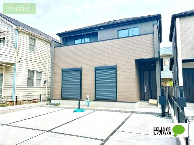 駅12分　小学校10分　駐車2台可　土気町　全12棟　6号棟 外観