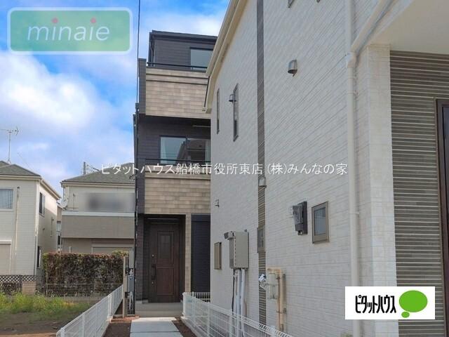 リビング階段　　住宅性能評価あり　原木　D号棟 外観