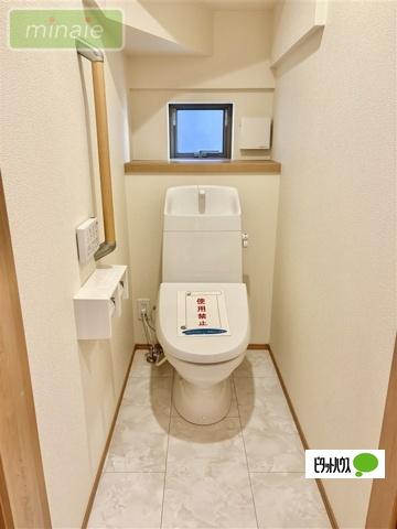 リビング階段　　住宅性能評価あり　原木　D号棟 トイレ