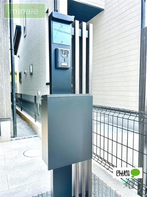 駅12分　小学校10分　駐車2台可　土気町　全12棟　6号棟 セキュリティー
