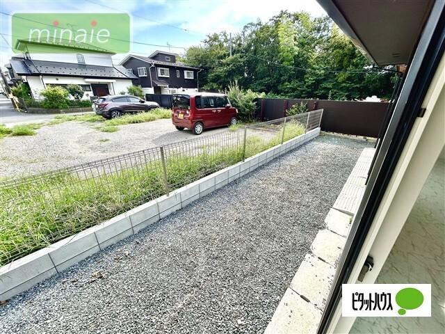 平屋　平日・土日も見学できます　リフォーム〇　長作台 庭