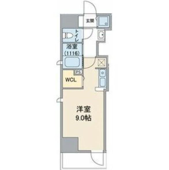 アスナ（501） 間取り図画像