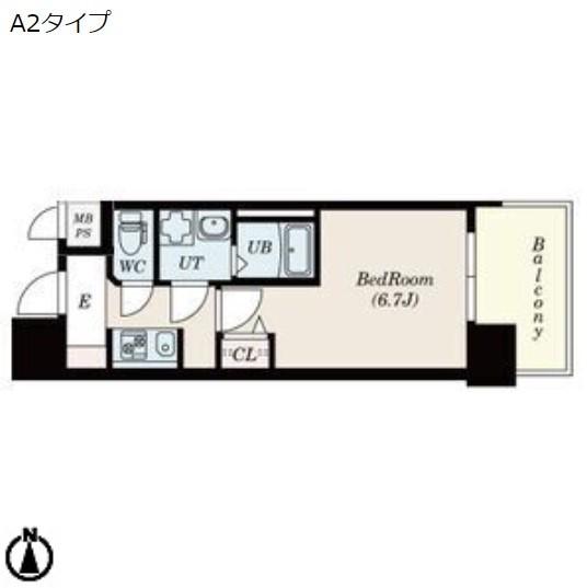 S-RESIDENCE上前津（303） 間取り図画像
