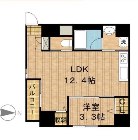 HONNMACHI BOX24（202） 間取り図画像