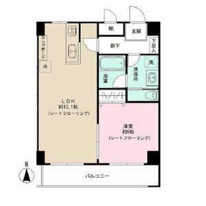 T’sROOM（7G） 間取り図画像