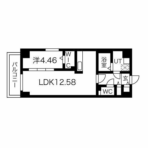 GRANDUKE松原cuore（302） 間取り図画像