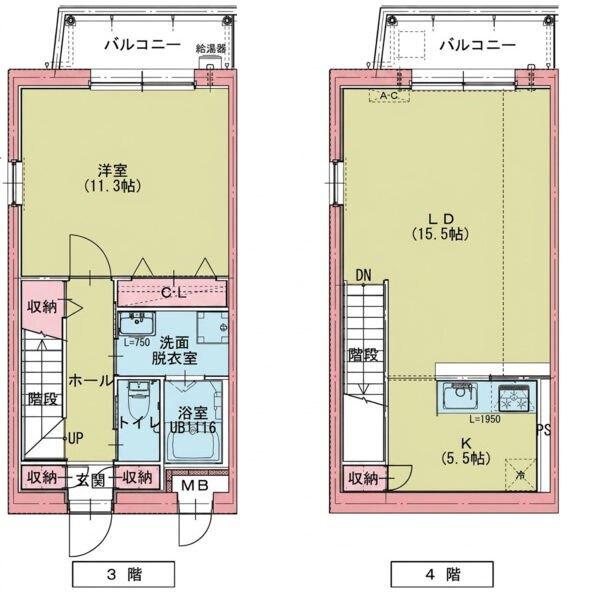  間取り図写真