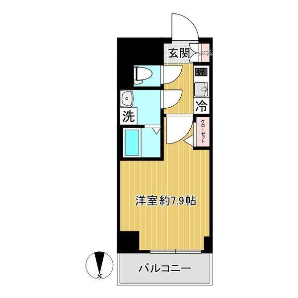 SHOKEN Residence名古屋<泉>（801） 間取り図画像