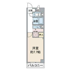 YHOスクエア（601） 間取り図画像