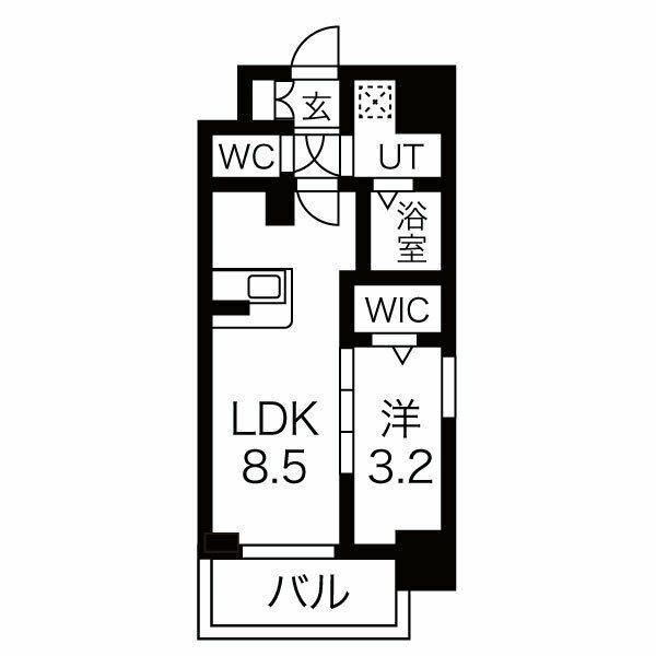ファステート栄セントラル（805） 間取り図画像