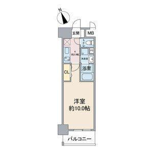 スカイコート千代田（106） 間取り図画像