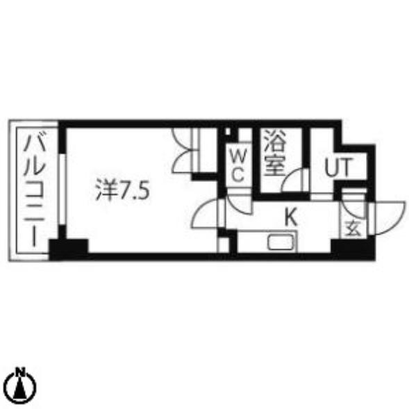 アマーレ葵（507） 間取り図画像