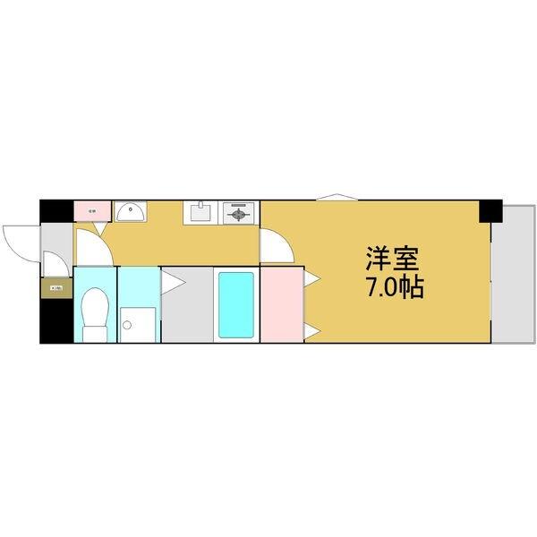 ヴェルディー橘（201） 間取り図画像