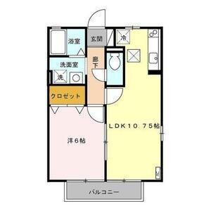 エスポワール（101） 間取り図画像