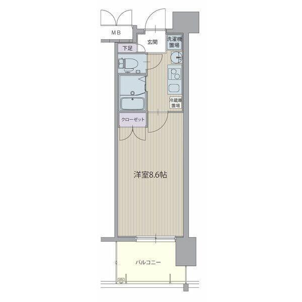 パルティール今池アネックス（904） 間取り図画像