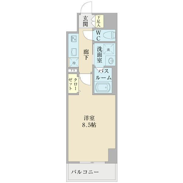 プランドール那古野（1202） 間取り図画像