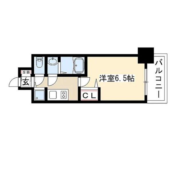 プレサンス丸の内レジデンス（202） 間取り図画像