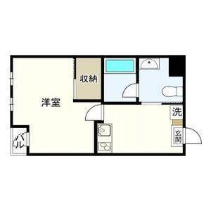 NOVEL　KUROKAWA（102） 間取り図画像