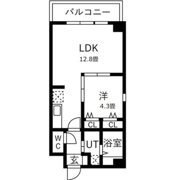 セントラルケーズ（401） 間取り図画像