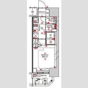 MAXIV東別院（704） 間取り図画像