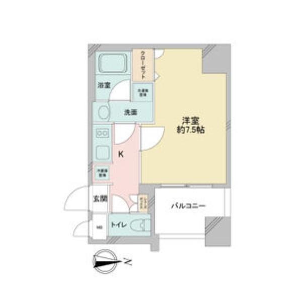 APEX名古屋栄Premier　Life（704） 間取り図画像