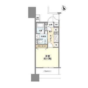 フレールコート東別院（805） 間取り図画像