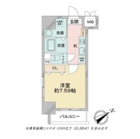 アプリーレ千代田（706） 間取り図画像