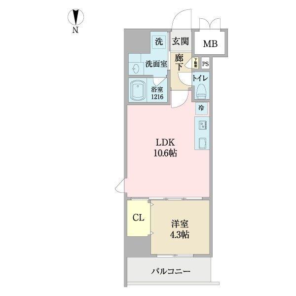 プロシード池下（201） 間取り図画像