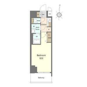 S-RESIDENCE高岳bresa 間取り図画像
