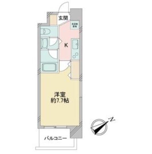 アルフィーレ新栄（409） 間取り図画像