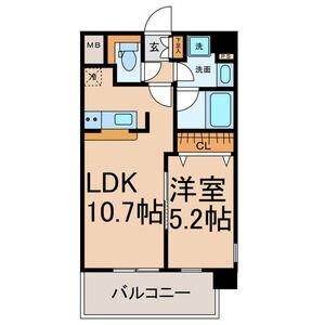 プレミアム浅間町（401） 間取り図画像