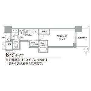 エステムコート名古屋平安通クチュール（902） 間取り図画像