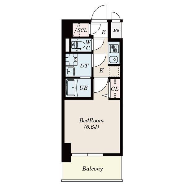 S-RESIDENCE上前津South（203） 間取り図画像