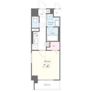Avanti（405） 間取り図画像