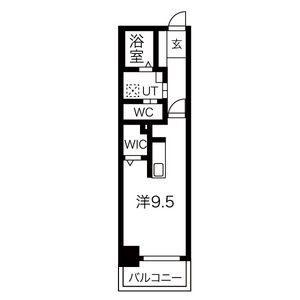 RIVO浅間町（402） 間取り図画像