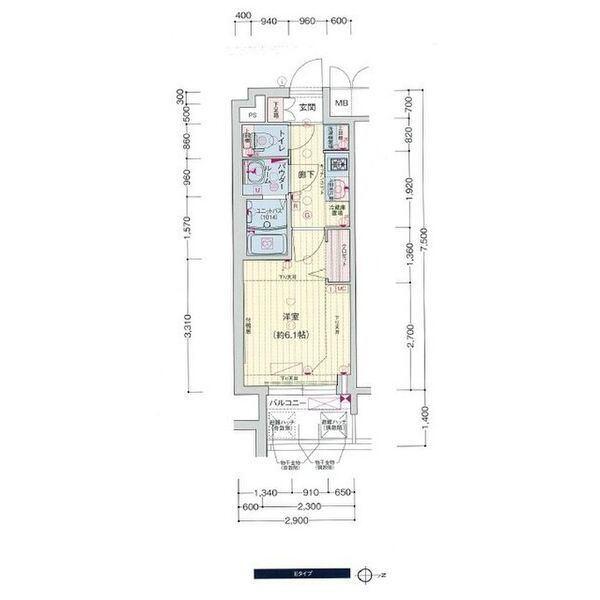 プレサンス広小路通　葵 間取り図画像