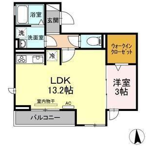 シュヴァル（203） 間取り図画像