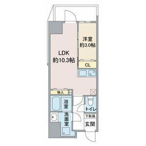 ブレストンコート金山（201） 間取り図画像