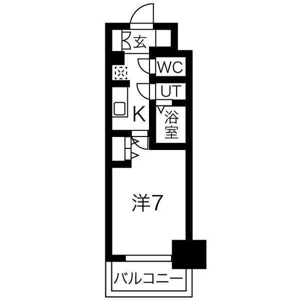 メイクスWアート丸の内（503） 間取り図画像