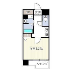 フローライト上前津（506） 間取り図画像