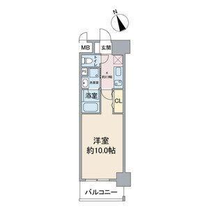 スカイコート千代田（308） 間取り図画像