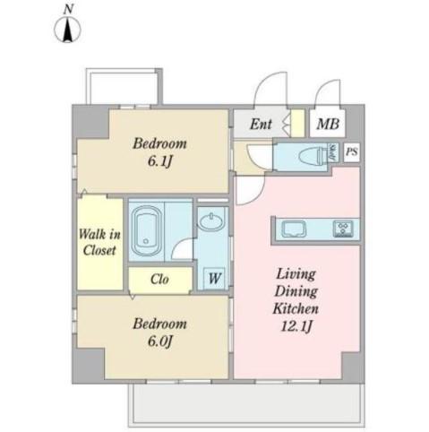 エスペランサ泉（301） 間取り図画像