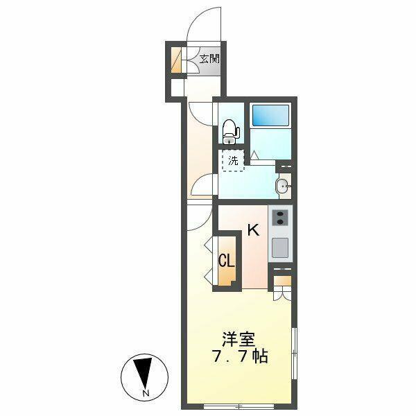 ルミナスパレス千代田（401） 間取り図画像