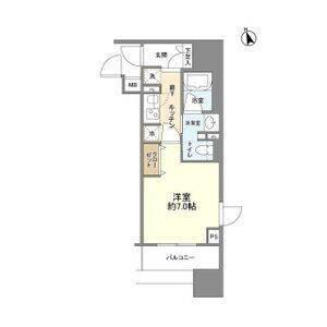 フレールコート東別院（306） 間取り図画像