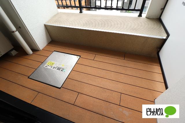 M・Mレジデンス(旧:MiCLA MAKANA)（403） バルコニー