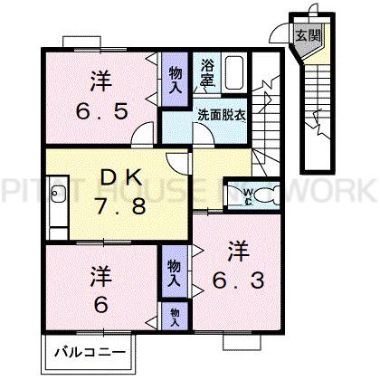  間取り図写真