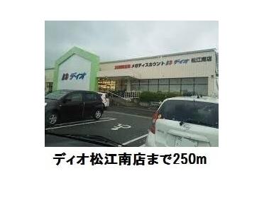 ディオ松江南店：250m